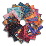 Matt's Timeless Treasures Pre-Cut 18 Piece Fat Quarter Bundle - Calico Patchwork