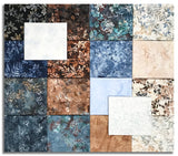 Matt's Hoffman Bali Batiks Pre-Cut 18 Piece Fat Quarter Bundle - Autumn Mist