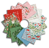 Matt's Clothworks Pre-Cut 18 Piece Fat Quarter Bundle - Santa Paws