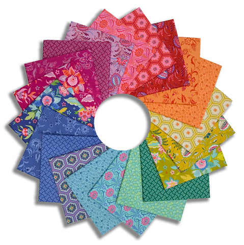 Matt's Riley Blake Pre-Cut 20 Piece Fat Quarter Bundle - Kipling Gardens