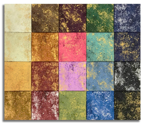 Matt's Hoffman Metallic Pre-Cut 20 Piece Fat Quarter Bundle - Brilliance