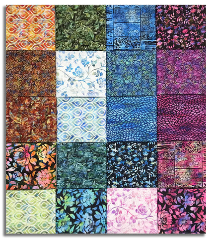 Matt's In The Beginning Pre-Cut 20 Piece Fat Quarter Bundle - Halcyon II