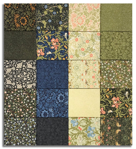 Matt's Pre-Cut Moda French General 20 Piece Fat Quarter Bundle - Morris Muse