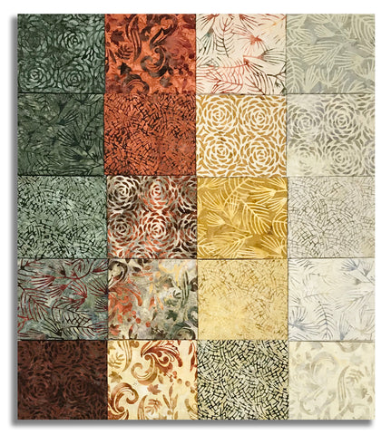 Matt's Banyan Pre-Cut 20 Piece Fat Quarter Bundle - Changes In Seasons