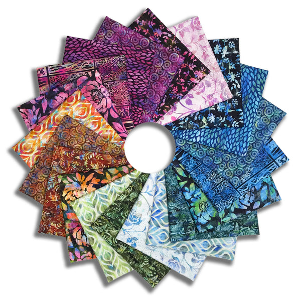 Matt's In The Beginning Pre-Cut 20 Piece Fat Quarter Bundle - Halcyon II