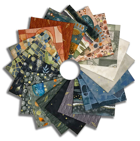 Matt's Windham Pre-Cut 20 Piece Fat Quarter Bundle - Flora & Form