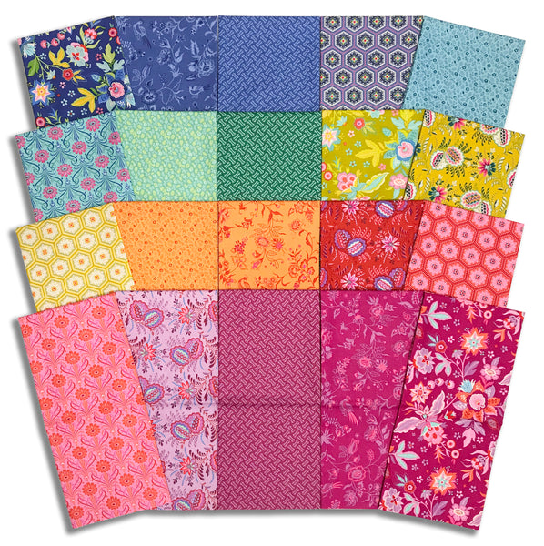 Matt's Riley Blake Pre-Cut 20 Piece Half Yard Bundle - Kipling Gardens