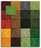 Matt's Northcott Pre-Cut 21 Piece Fat Quarter Bundle - Toscana - Dark
