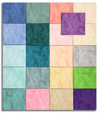Matt's Northcott Pre-Cut 21 Piece Fat Quarter Bundle - Toscana - Light