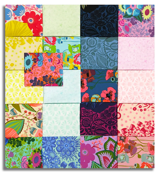 Matt's Northcott Pre-Cut 21 Piece Fat Quarter Bundle - Overdressed