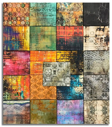 Matt's Free Spirit Pre-Cut 21 Piece Fat Quarter Bundle - Abandoned