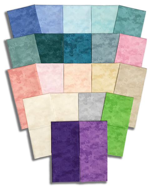 Matt's Northcott Pre-Cut 21 Piece Half Yard Bundle - Toscana - Light