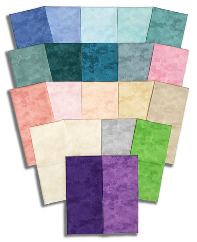 Matt's Northcott Pre-Cut 21 Piece Half Yard Bundle - Toscana - Light