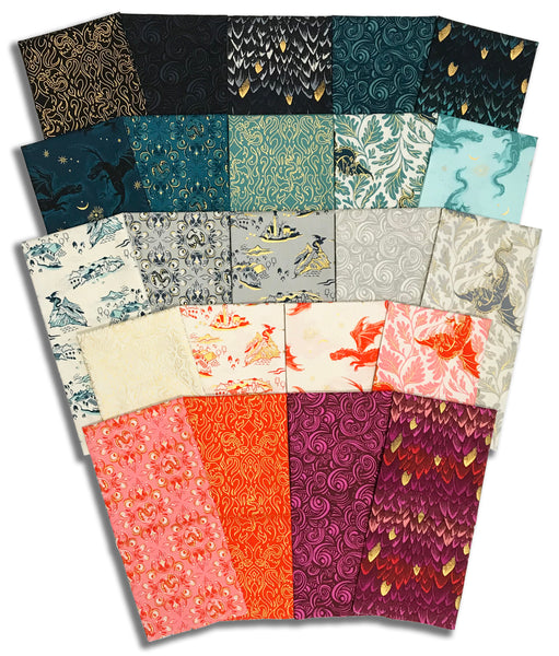 Matt's Pre-Cut Moda 23 Piece Half Yard Bundle - Fireglow