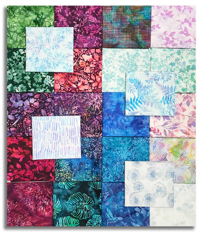 Matt's Hoffman Bali Batiks Pre-Cut 24 Piece Fat Quarter Bundle - Abundant Jewel