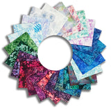 Matt's Hoffman Bali Batiks Pre-Cut 24 Piece Fat Quarter Bundle - Abundant Jewel