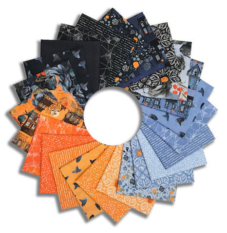 Matt's Pre-Cut Moda 24 Piece Fat Quarter Bundle - Coven