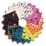 Matt's Pre-Cut Moda 24 Piece Fat Quarter Bundle - Freaky Familiars