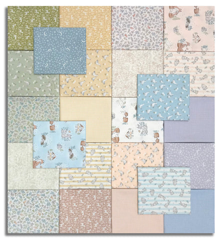 Matt's Andover/Makower Pre-Cut 24 Piece Fat Quarter Bundle - Little Ones
