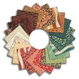 Matt's Andover/Makower Pre-Cut 24 Piece Fat Quarter Bundle - Golden