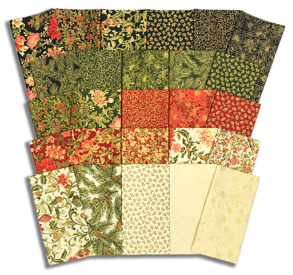 Matt's Pre-Cut Moda 26 Piece Half Yard Bundle - Merry Manor
