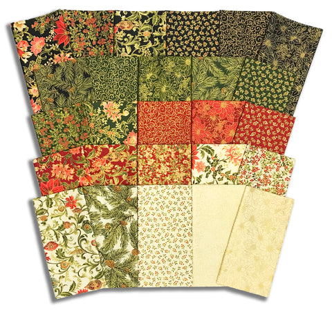 Matt's Pre-Cut Moda 26 Piece Half Yard Bundle - Merry Manor