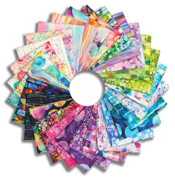 Matt's Pre-Cut Moda 28 Piece Fat Quarter Bundle - Gradients Gallery