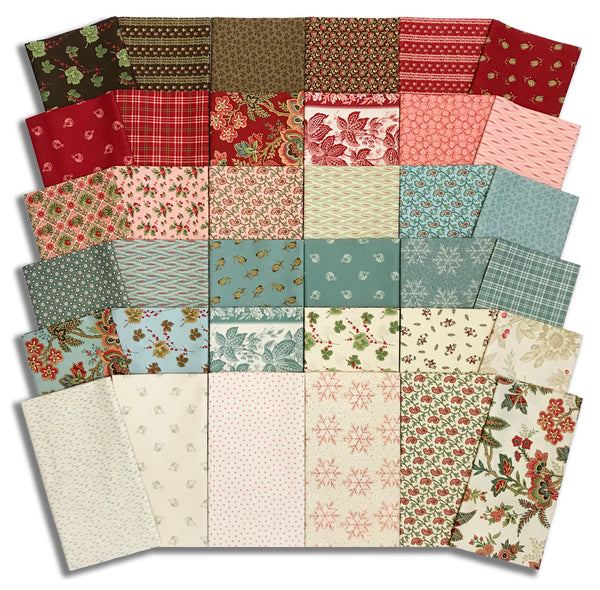 Matt's Andover Pre-Cut 36 Piece Half Yard Bundle - Jingle Bell