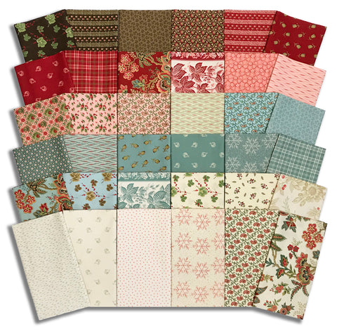 Matt's Andover Pre-Cut 36 Piece Half Yard Bundle - Jingle Bell