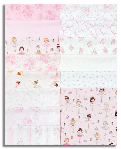 Matt's Timeless Treasures Pre-Cut 40 Piece 10" Squares Layer Cake - Tiny Dancer