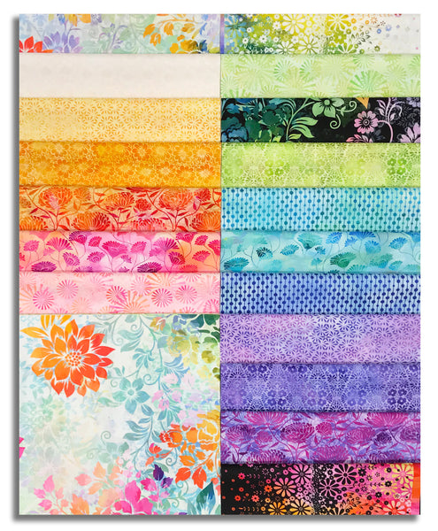 Matt's In The Beginning Pre-Cut 40 Piece 10" Squares Layer Cake - Felicity