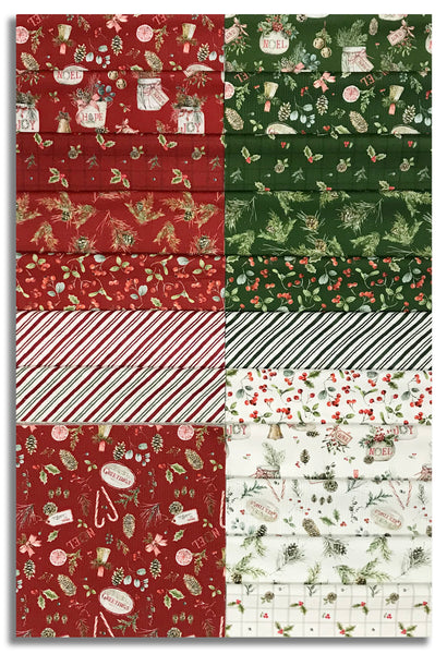 Matt's Riley Blake Pre-Cut 40 Piece 10" Layer Cake Squares - Holiday Spirit