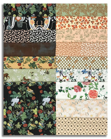 Matt's Free Spirit Pre-Cut 40 Piece 10" Layer Cake Squares  - Last Fall In Japan