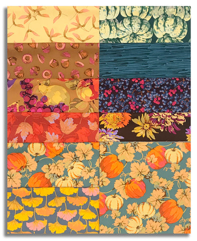 Matt's Free Spirit Pre-Cut 40 Piece 10" Layer Cake Squares  - Golden Harvest
