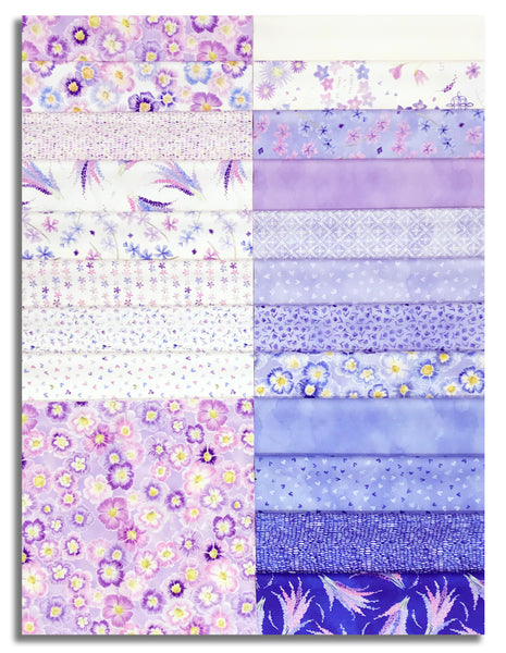 Matt's Moda Pre-Cut 40 Piece 10" Squares Layer Cake - Delphinium