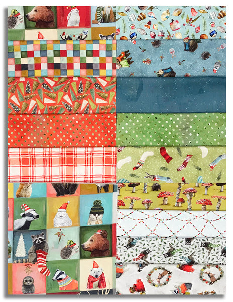 Matt's Pre-Cut Blank Quilting 40 Piece 10" Layer Cake Squares  - Holly Woods