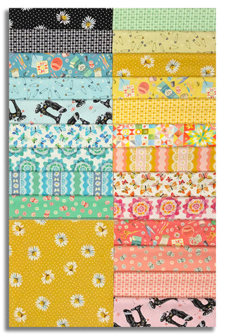 Matt's Benartex Pre-Cut 40 Piece 10" Squares Layer Cake - Love & Stitches