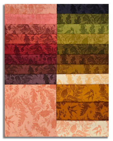 Matt's Andover Pre-Cut 40 Piece 10" Layer Cake Squares - Vermont - Summer