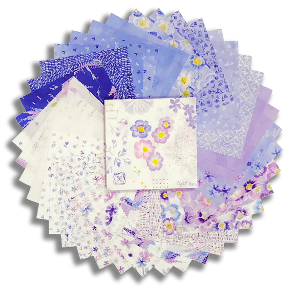 Matt's Moda Pre-Cut 40 Piece 5" Charm Squares - Delphinium