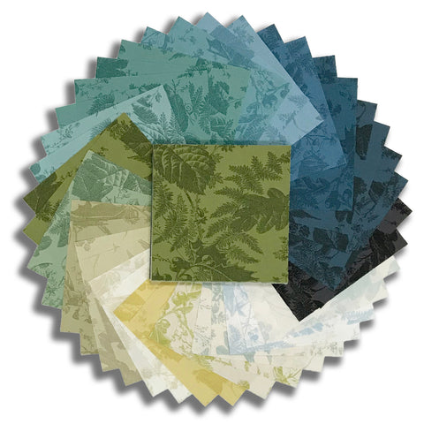 Matt's Andover Pre-Cut 40 Piece 5" Charm Squares - Veromont - Winter