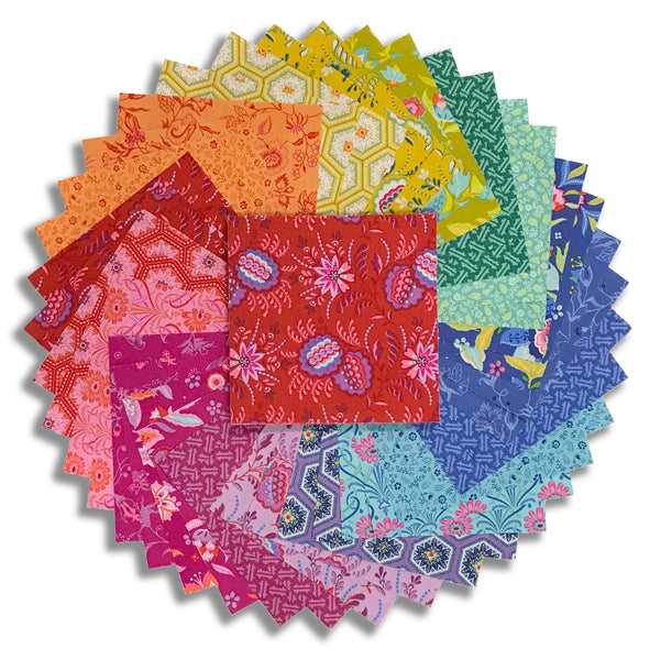 Matt's Riley Blake Pre-Cut 42 Piece 5" Charm Squares - Kipling Gardens