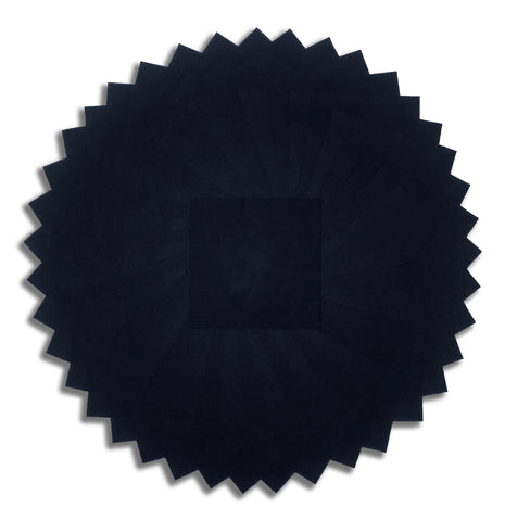 Matt's Pre-Cut 40 Piece 5" Charm Squares - Moda Bella Solids- 9900 99 Black