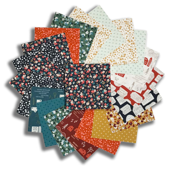 Matt's Clothworks Pre-Cut 40 Piece 5" Charm Squares - Raised