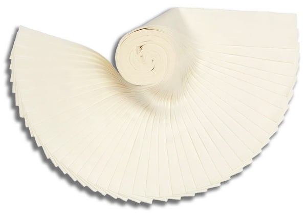 Matt's Pre-Cut 40 Piece 2 1/2" Jelly Roll Strips - Moda Bella Solids - 9900 60 Ivory