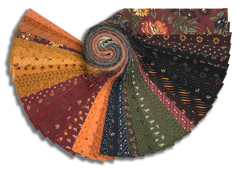 Matt's Moda Kansas Troubles Pre-Cut 40 Piece 2 1/2" Strips Jelly Roll - KT Fusion