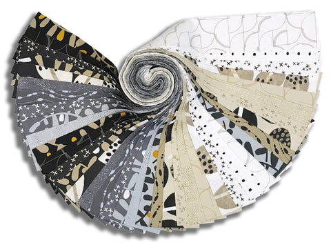 Matt's Moda Pre-Cut 40 Piece 2 1/2" Strips Jelly Roll - Mira