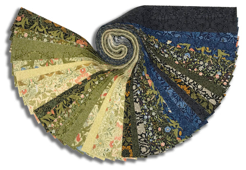 Matt's Moda Pre-Cut 40 Piece 2 1/2" Strips Jelly Roll - Morris Muse