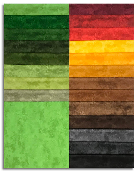 Matt's Northcott Pre-Cut 42 Piece 10" Layer Cake - Toscana - Dark