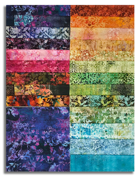Matt's In The Beginning Pre-Cut 44 Piece 10" Squares Layer Cake - Evanescence