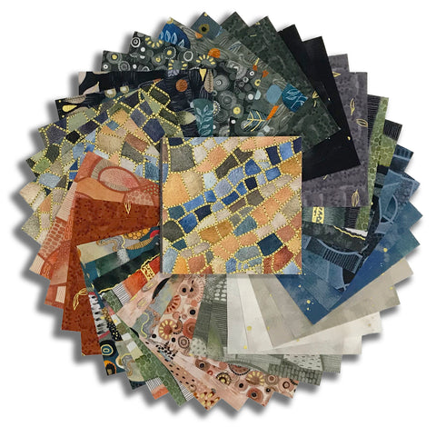 Matt's Windham Pre-Cut 40 Piece 5" Charm Squares - Flora & Form